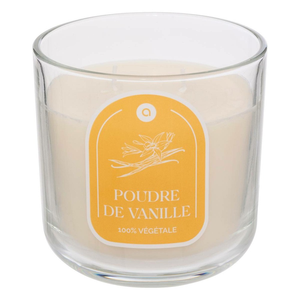 Bougie parfumée floa vanille 350g