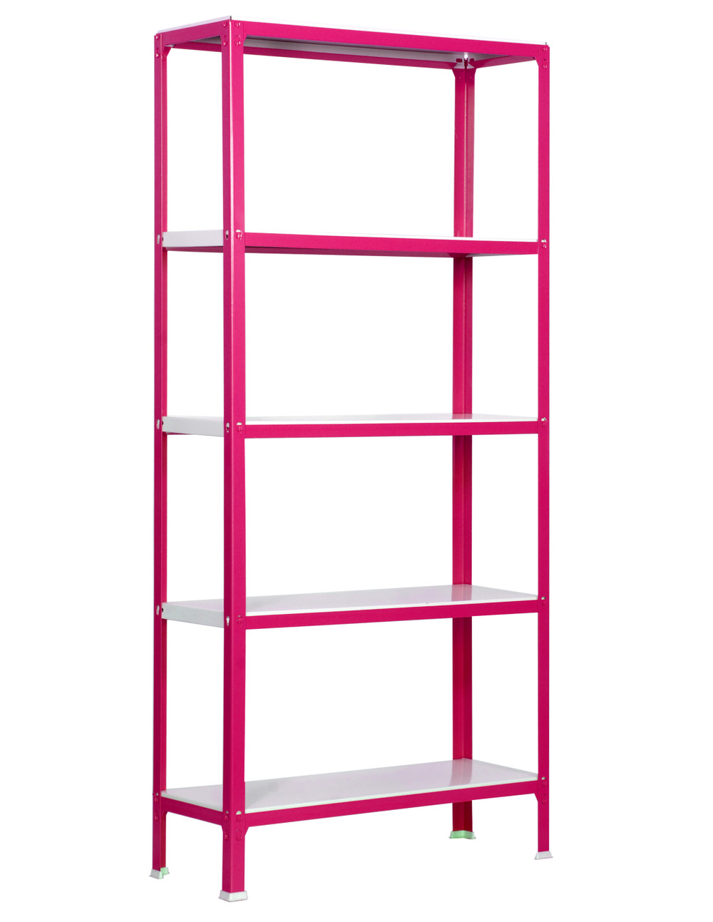 Etagère légère sans vis simonhome click mini 5/400 rose/blanc rose/blanc 1800x800x400 - simonrack