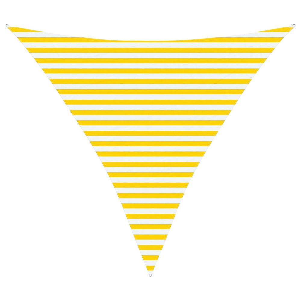 Voile d'ombre triangulaire 3,6 x 3,6 x 3,6 m