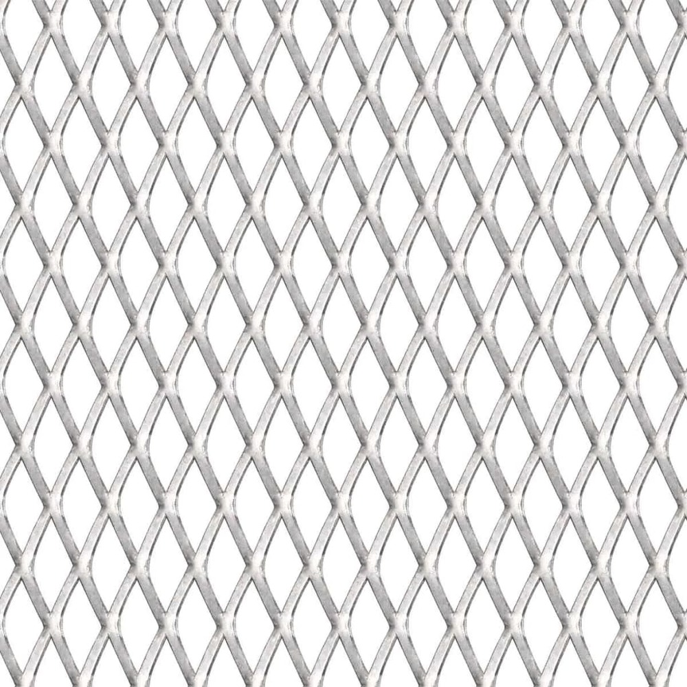 Panneau de grillage de jardin acier inox 100x85 cm 20x10x2 mm