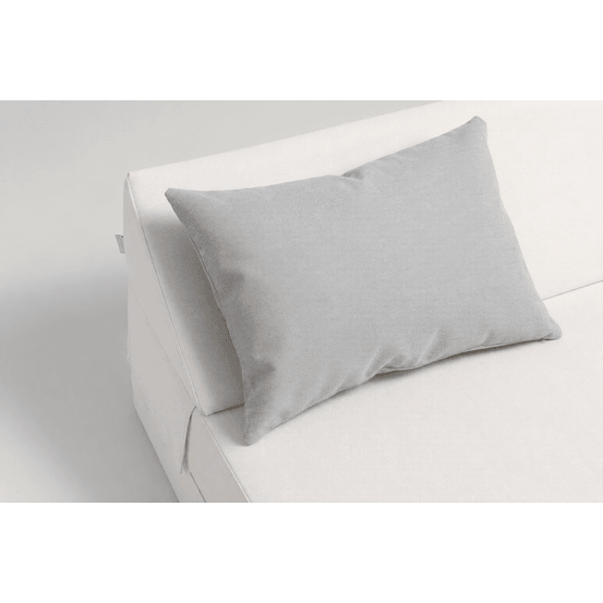 Coussin cozip 50x70cm | batyline eden waterproof gris perle
