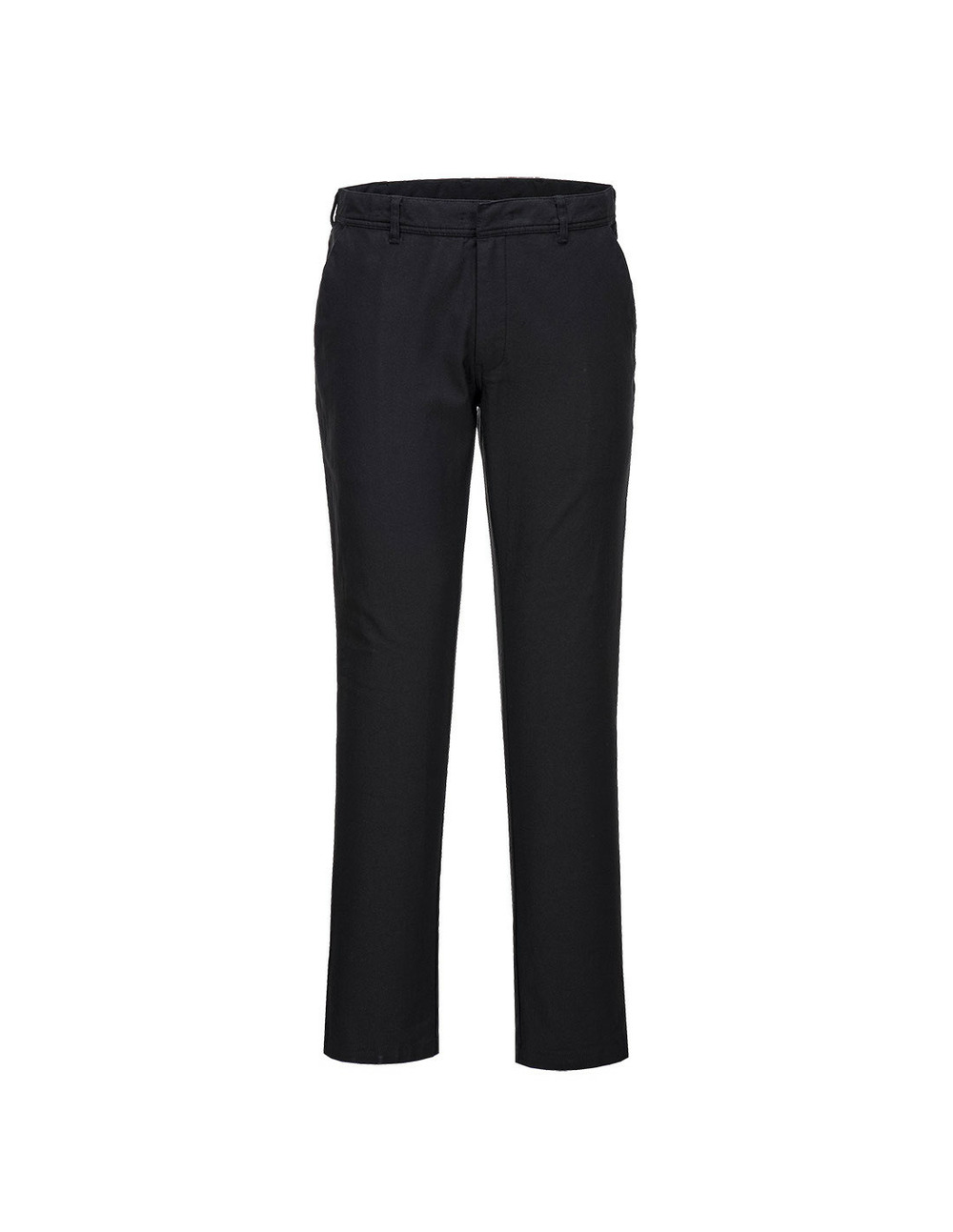 Pantalon chino strech coupe slim couleur : noir taille 50 - portwest