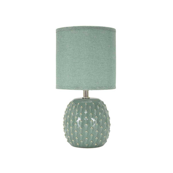 Lampe à poser en céramique pontus 14 x 27 cm bleu clair