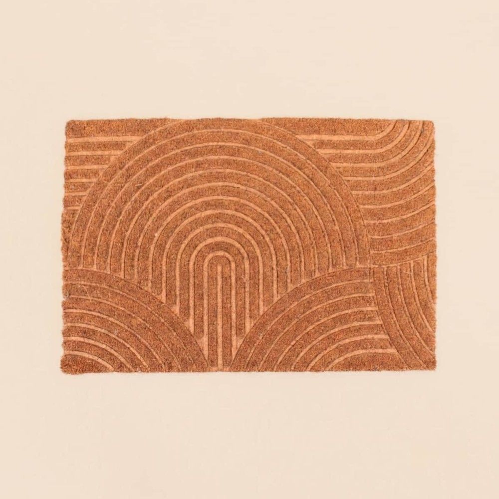 Paillasson motifs arches en reliefs 40x60cm