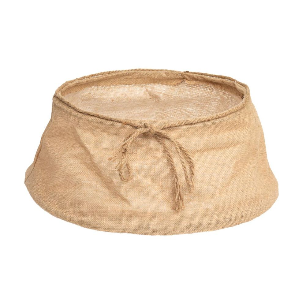 Cache pied de sapin en jute d 56 cm