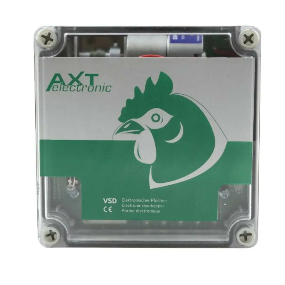 Portier électronique poulailler à capteur de lumière