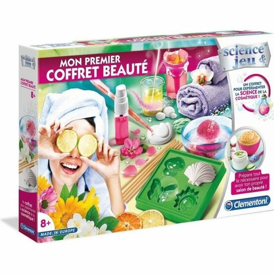 Coffret beauté diy savons en forme de coquillages, papillons et soleils