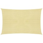 Voile d'ombrage 160 g/m² beige 2,5x4 m pehd