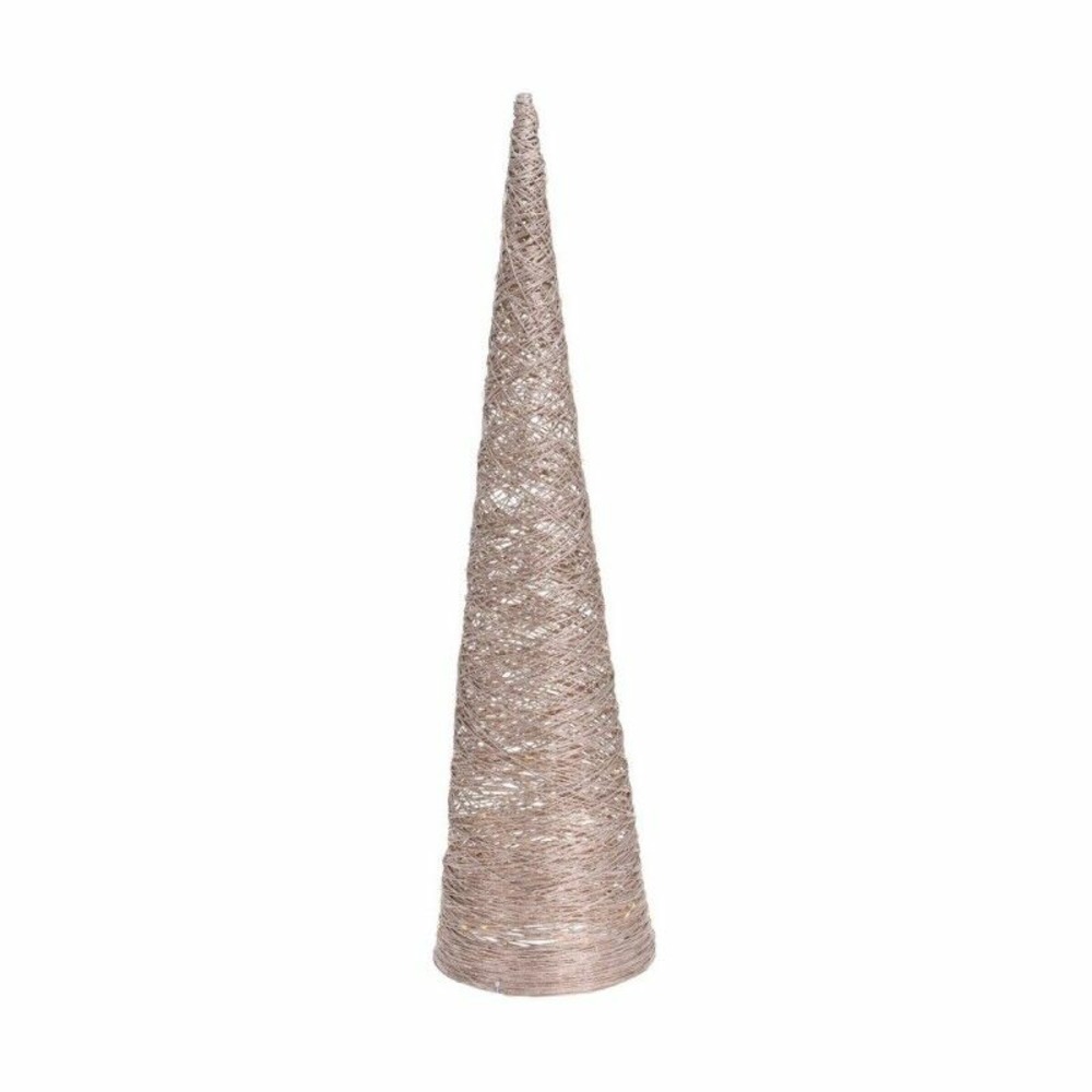 Sapin de noël doré vert tendre ø 20 x 80 cm (3 unités) h