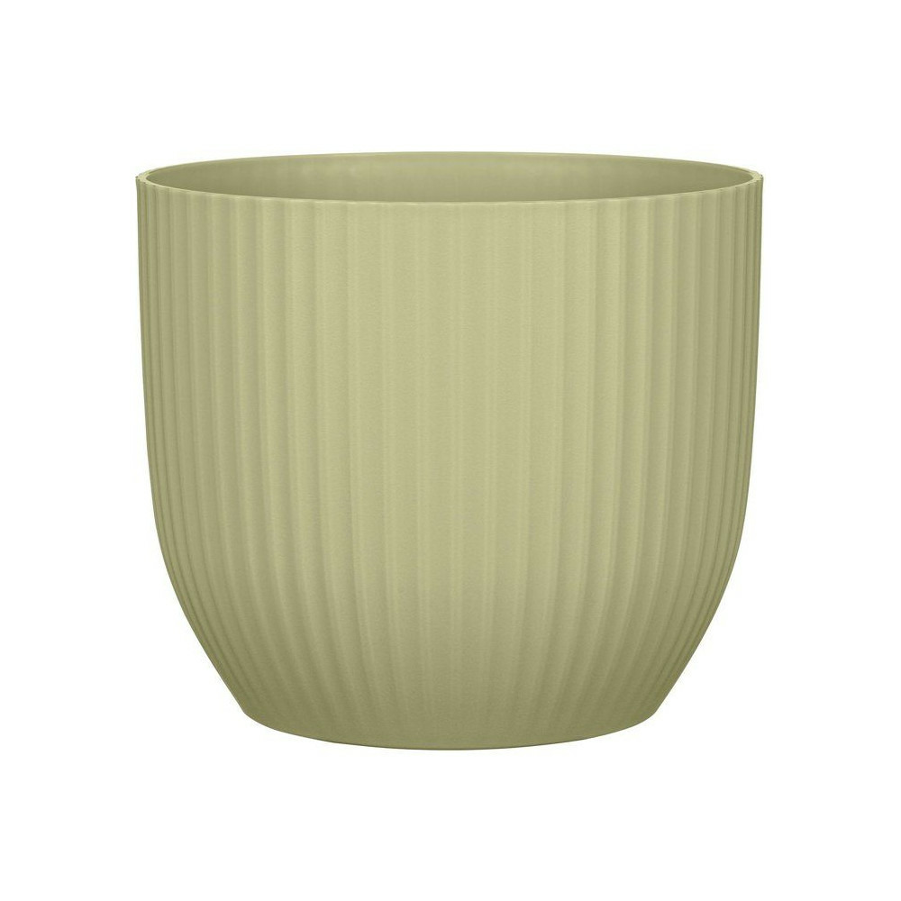 Pot de fleurs rond - deroma - 231 - 10 l - ø 27 cm - vert