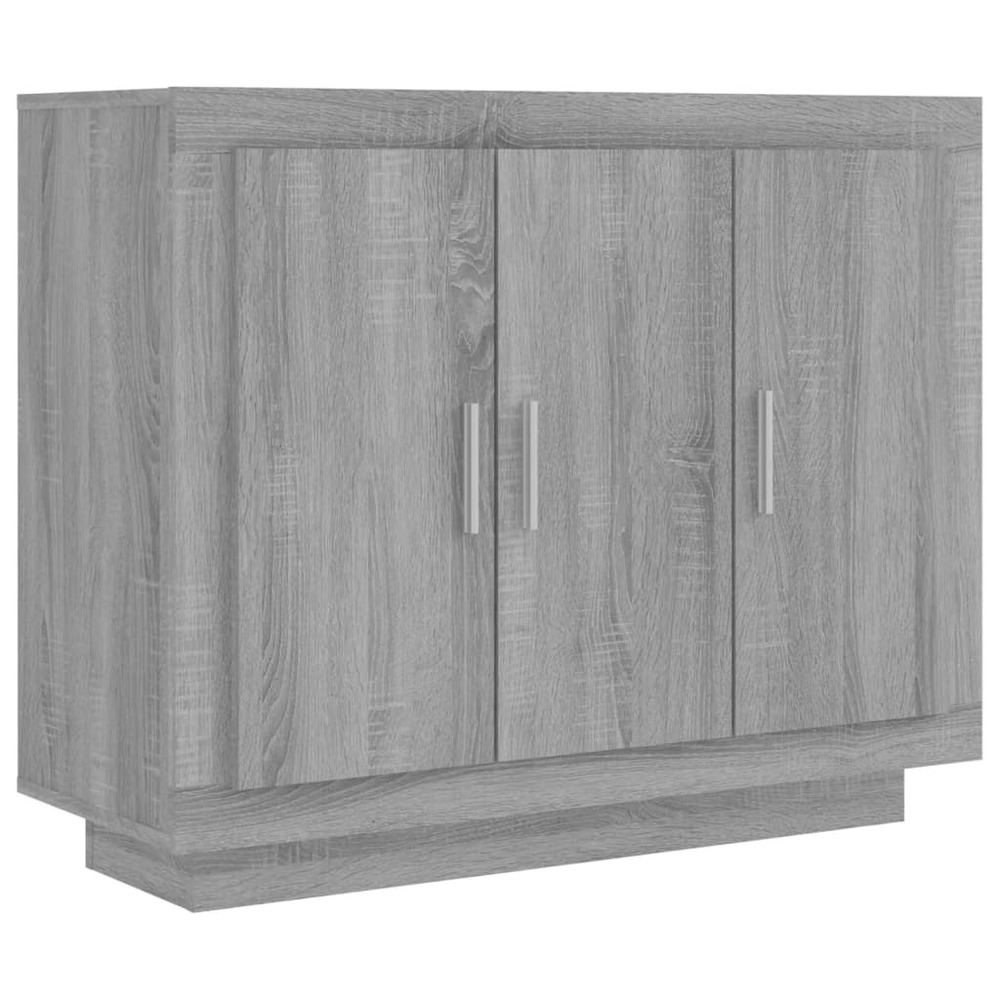 Buffet bahut commode armoire meuble de rangement organisateur cuisine salle de séjour salonsonoma 92 x 35 x 75 cm bois d'ingé