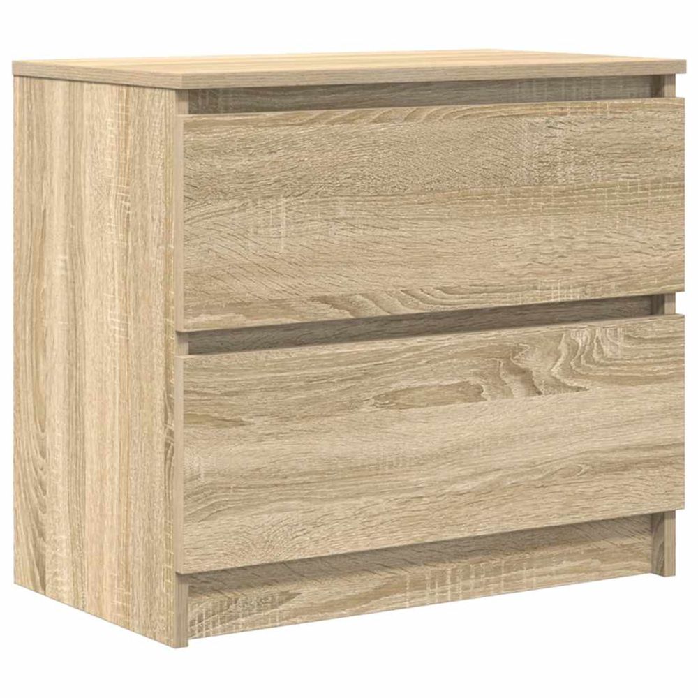 Meuble tv chêne sonoma 60x35x54 cm bois d'ingénierie