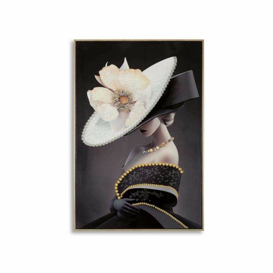 Tableau en toile et métal wien hat 62 x 4 x 92 cm modèle 2