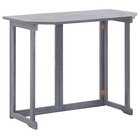 Table pliable de balcon 90x50x74 cm bois d'acacia massif