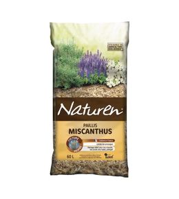 Naturen paillis de miscanthus 60l