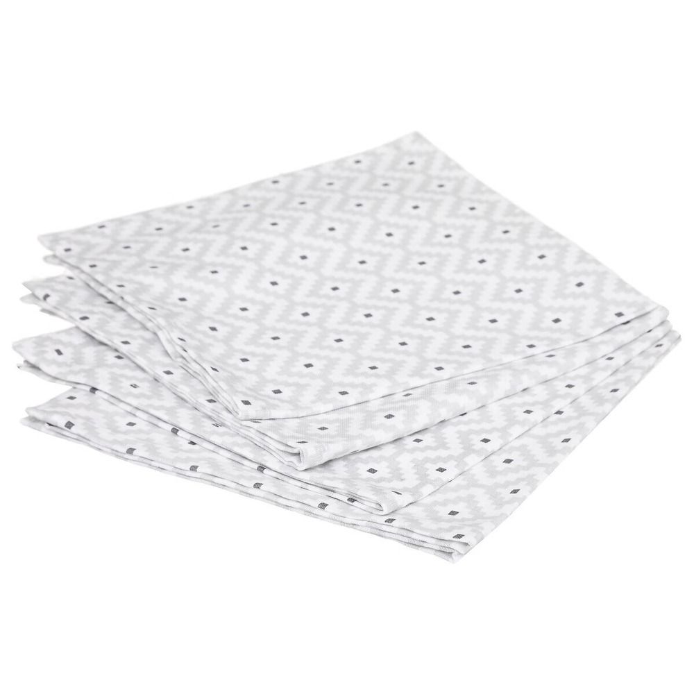 Lot de 4 serviettes de table graphique