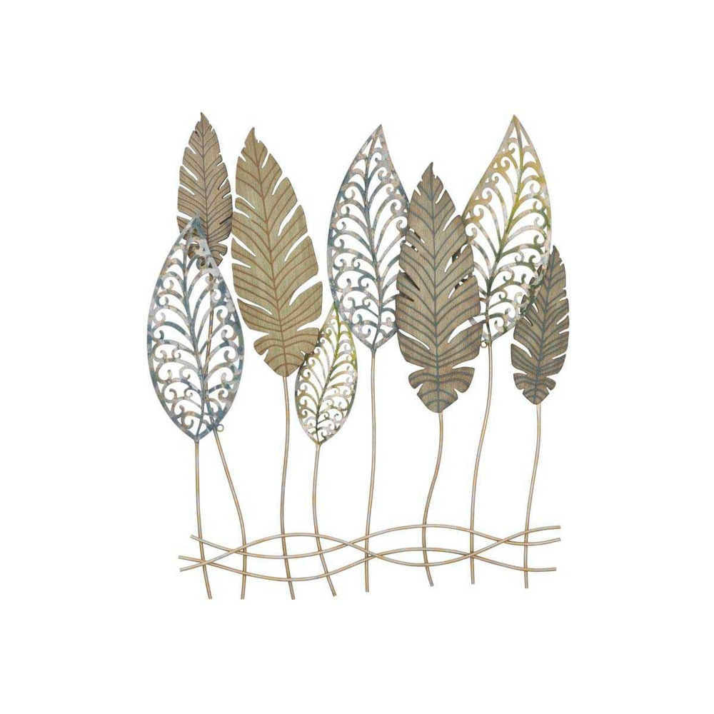 Décoration murale en métal fogue 75 x 2.5 x 87 cm