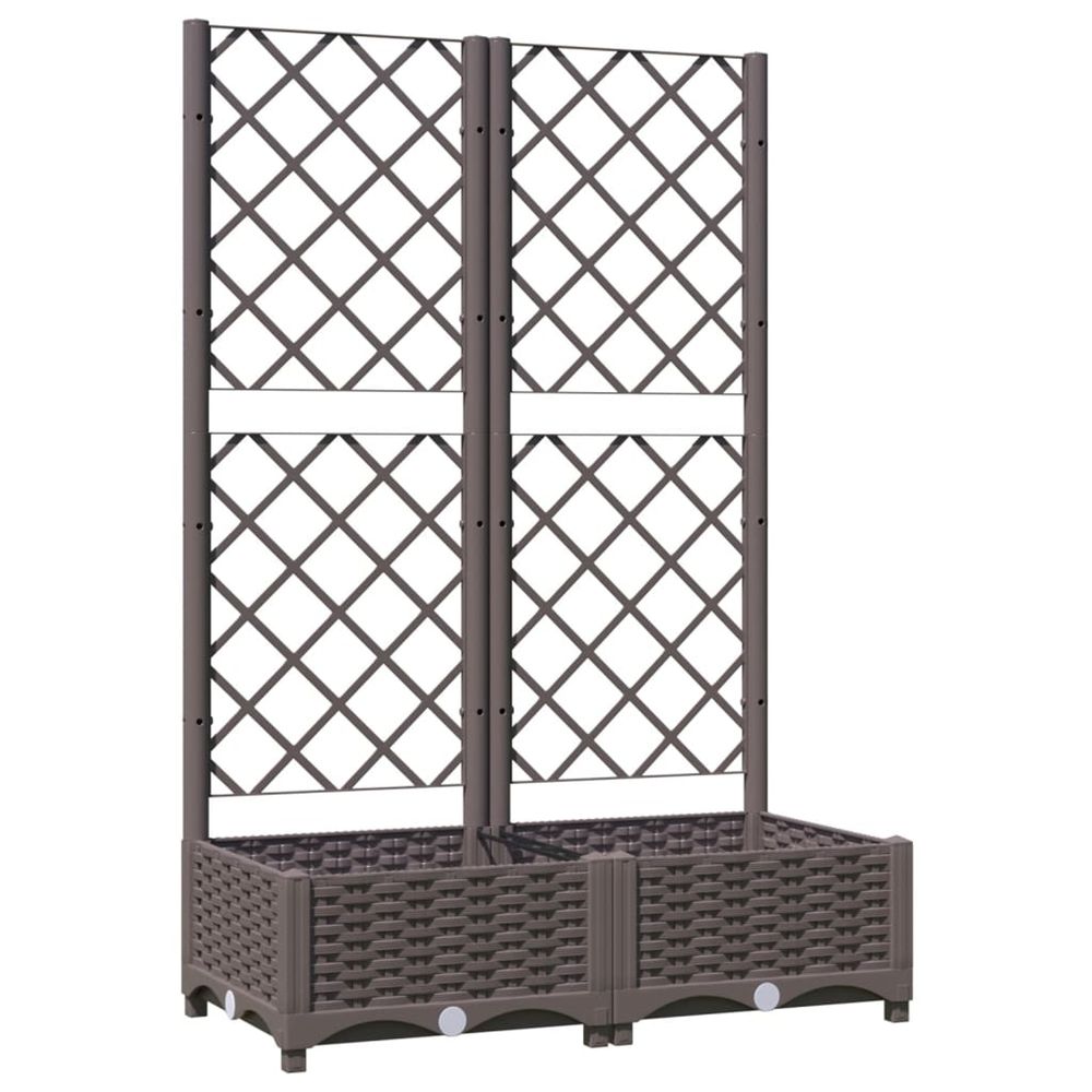 Jardin marron 80 x 40 x 121,5 cm