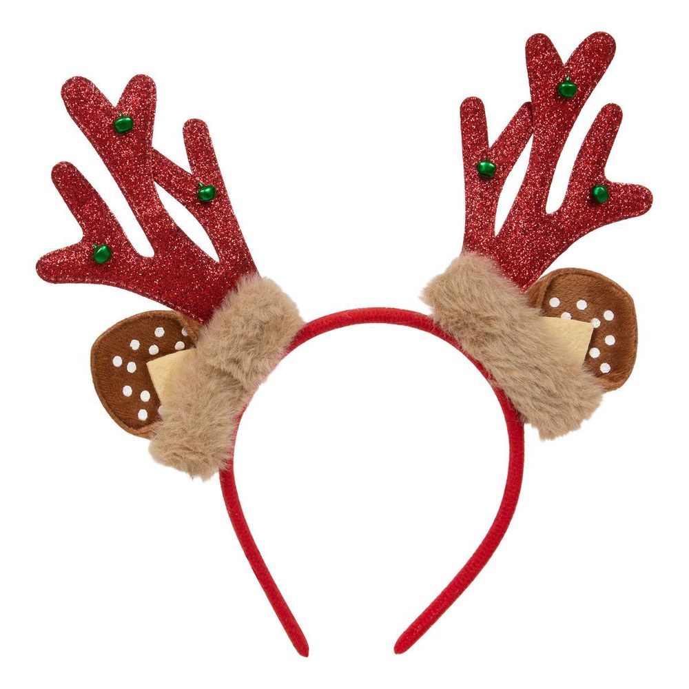 Serre-tête de noël adulte motif renne