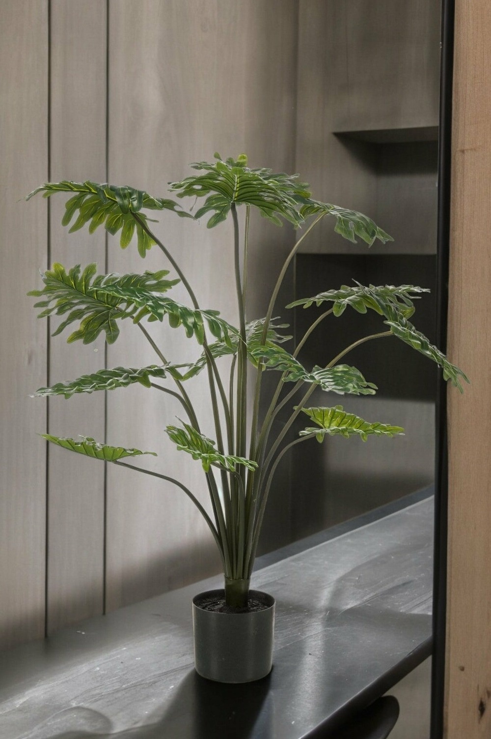 Philodendron plante artificielle - h105cm, ø16cm