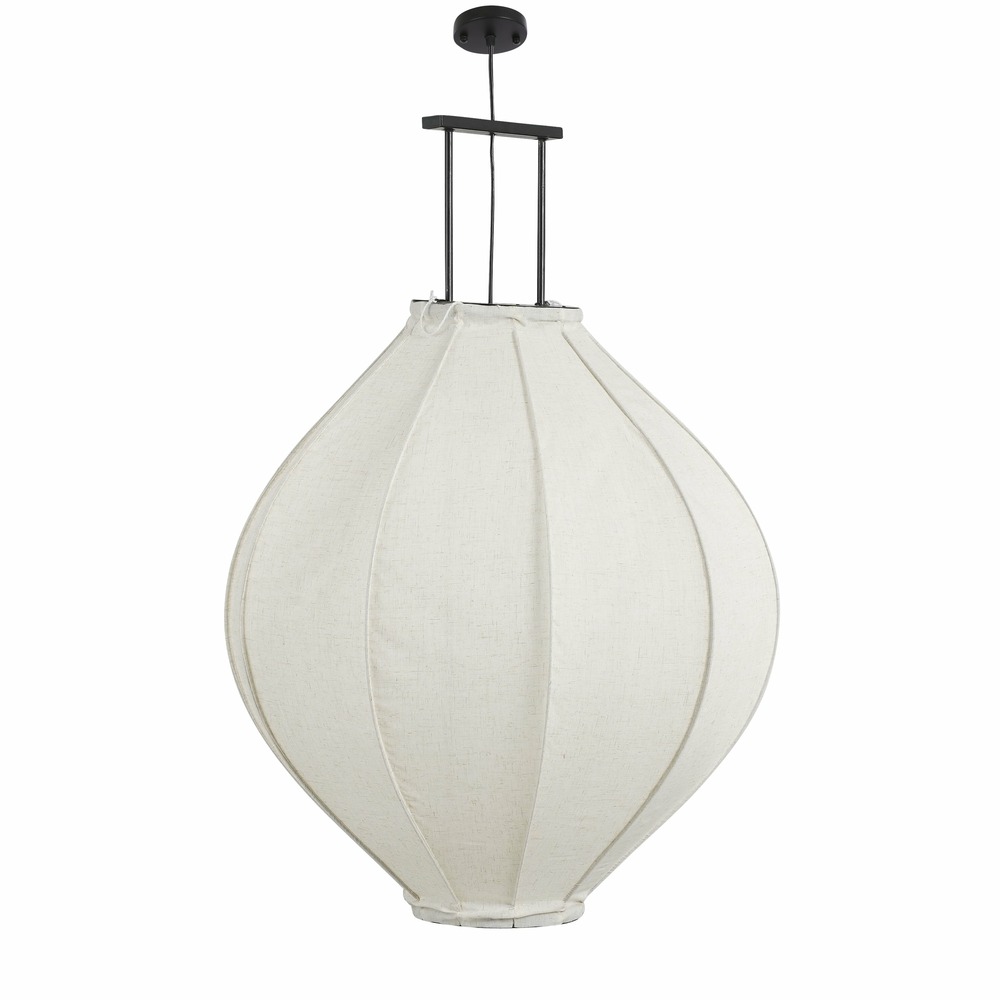 Mica decorations pego lampe suspendue - h94 x ø70 cm - lin