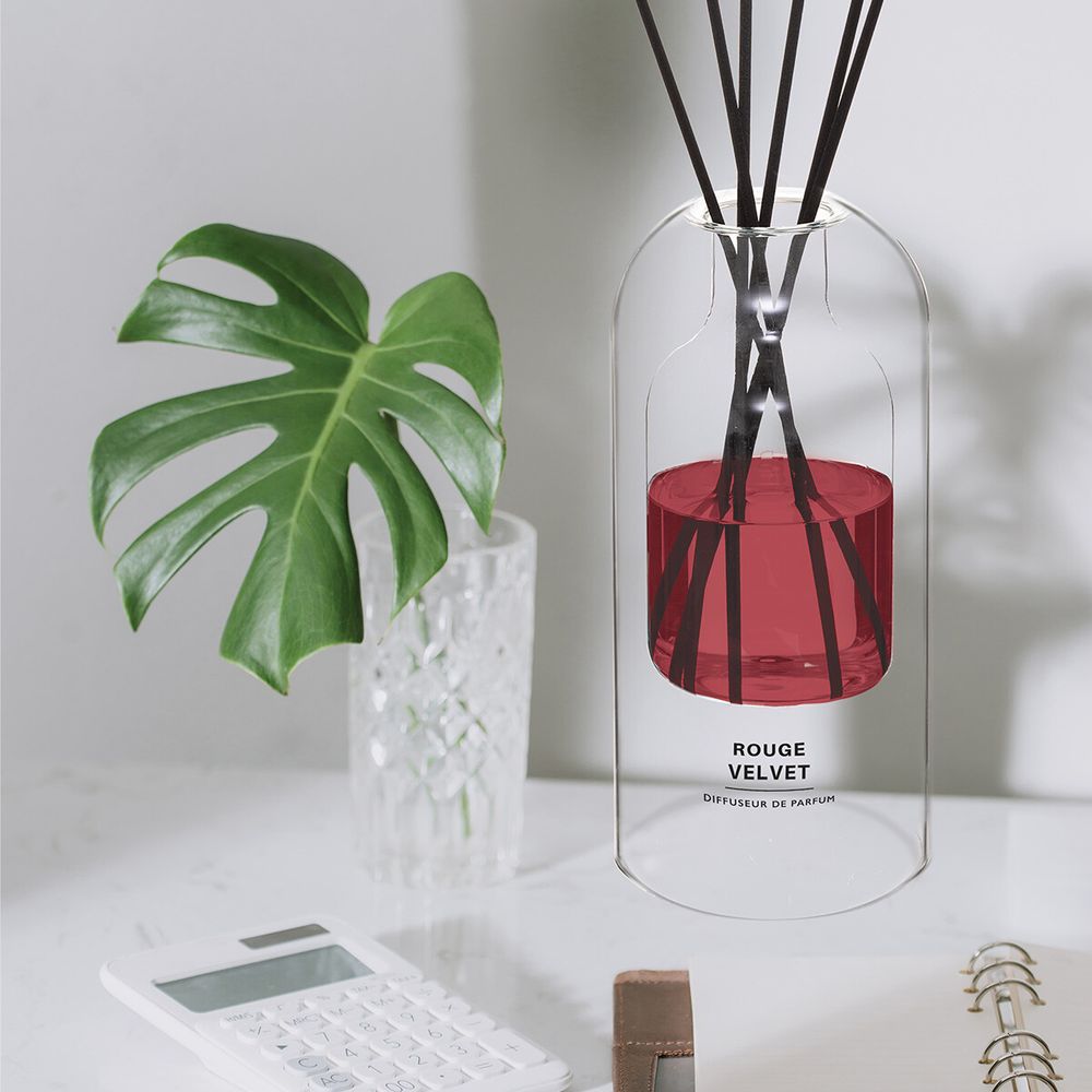 Diffuseur Parfum Verveine Citron 100Ml Avec Bâtonnets - Tonique Et