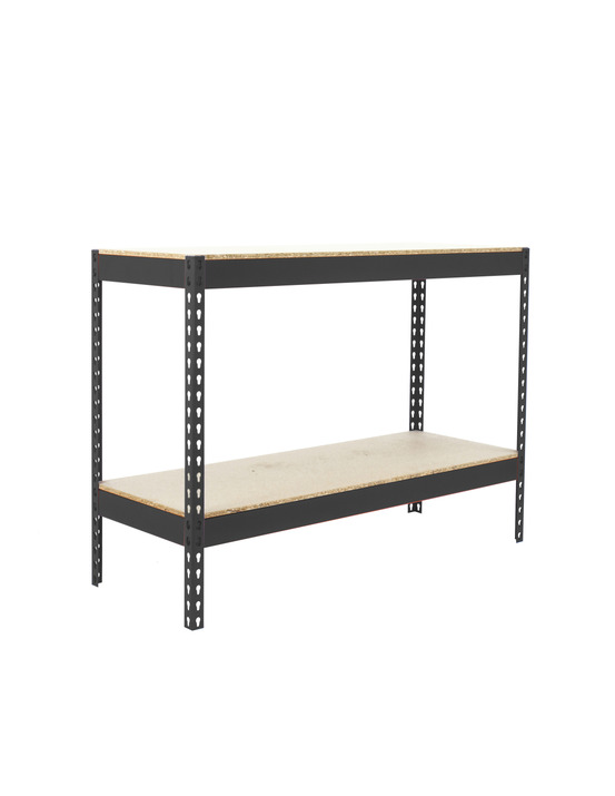 Etagère sans vis simonforte 1504-2 chipboard 900 antracite/bois antracite/bois 900x1500x450 - simonrack