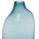Vase verre émeraude 10x7x20cm