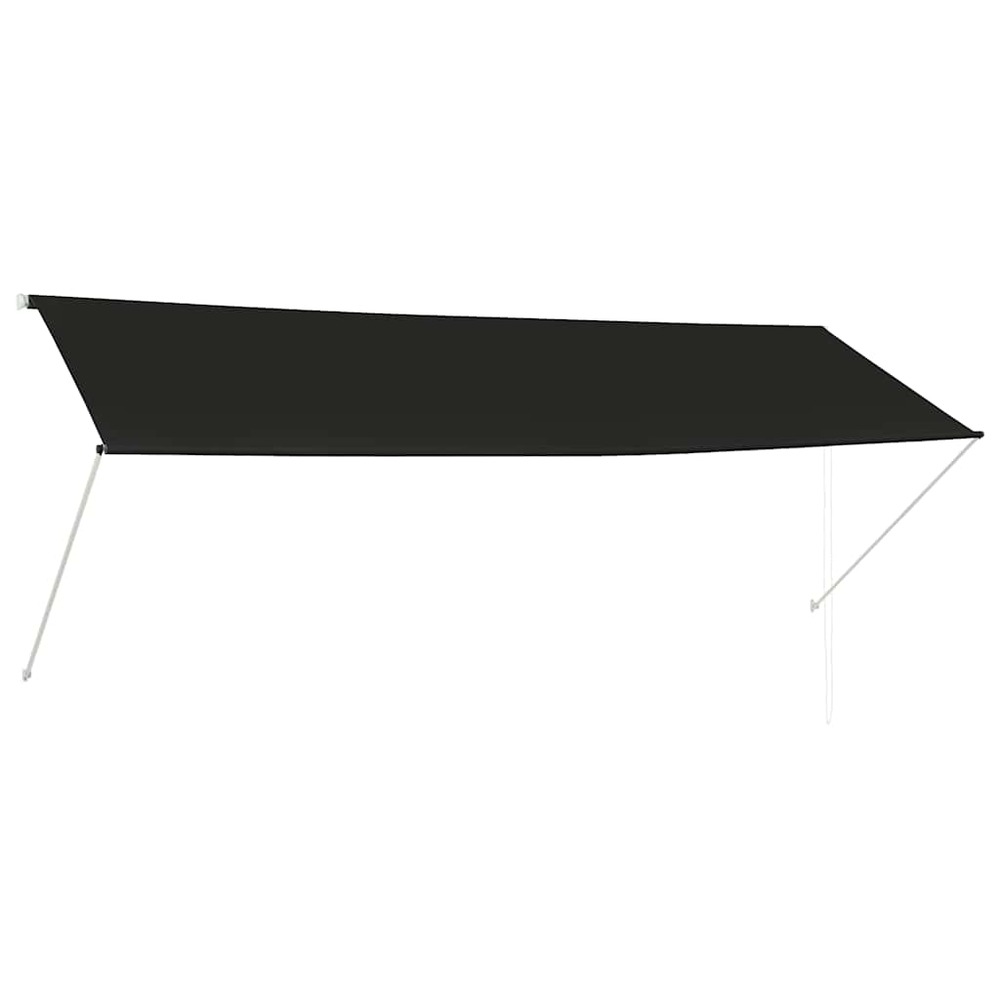 Auvent rétractable 350x150 cm anthracite