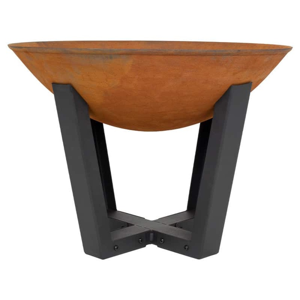 Brasero en acier oxydé 50 cm de diamètre