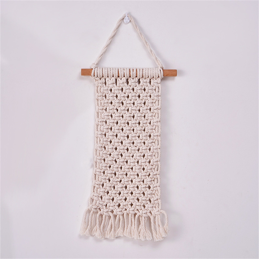 Tapis mural en coton pour rangement de bijoux (35*20 cm) style boheme