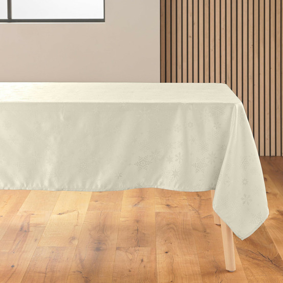 Nappe jacquard imprimé