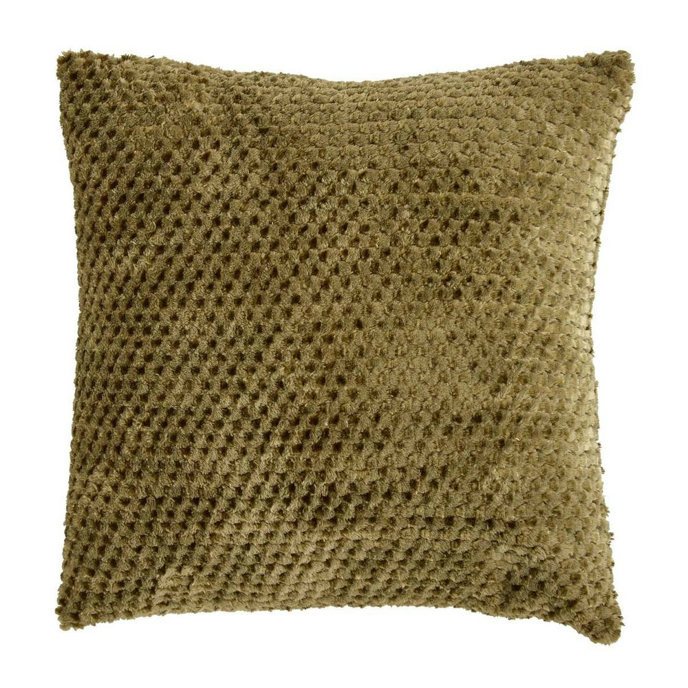 Coussin jacquard en flanelle 