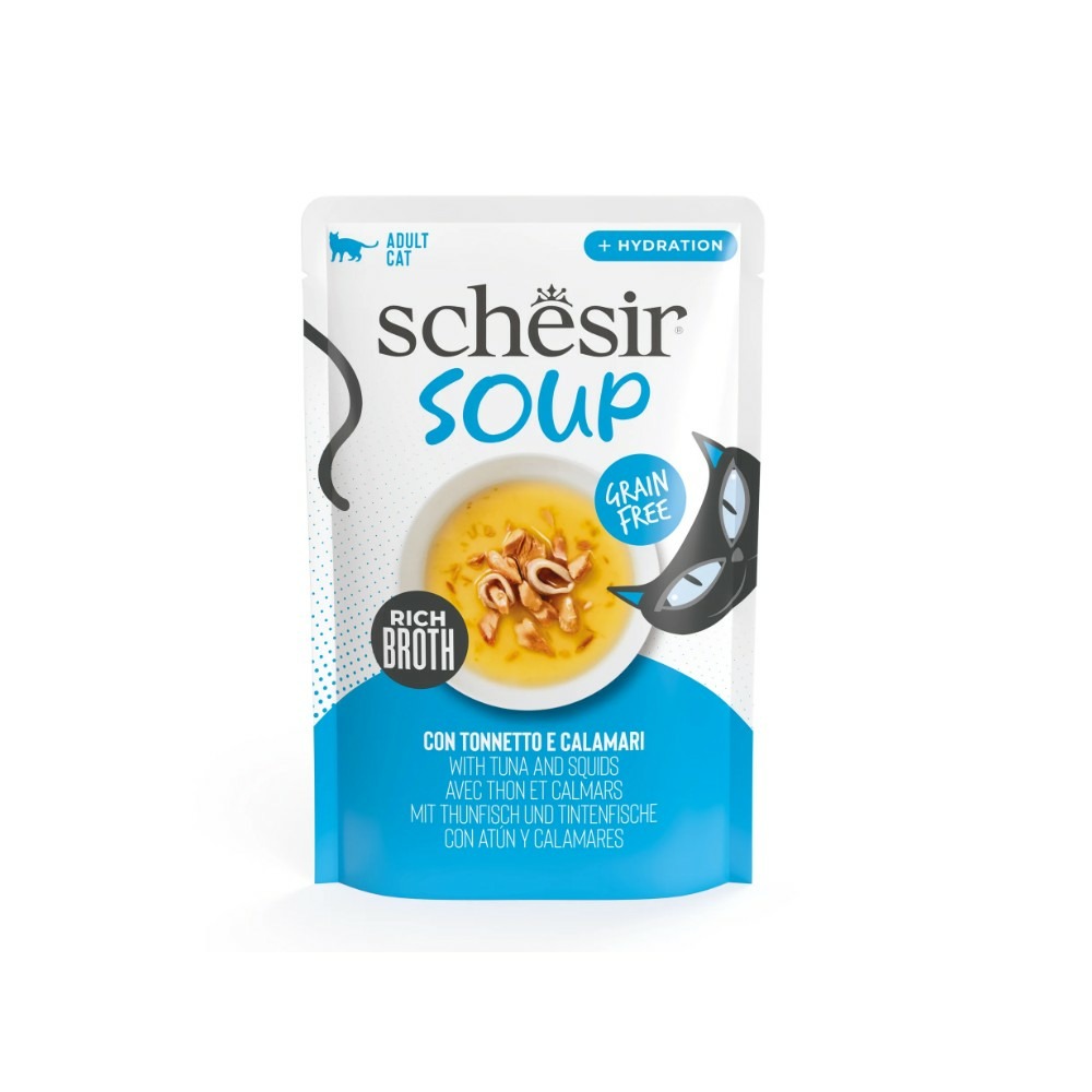 Soupe thon/calamars - schesir chat 40 g