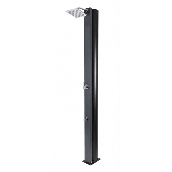 Douche de piscine solaire square 40l avec rince pieds-gris anthacite-gris anthacite-17.50 --http://maisondelatendance.com/img/co/
