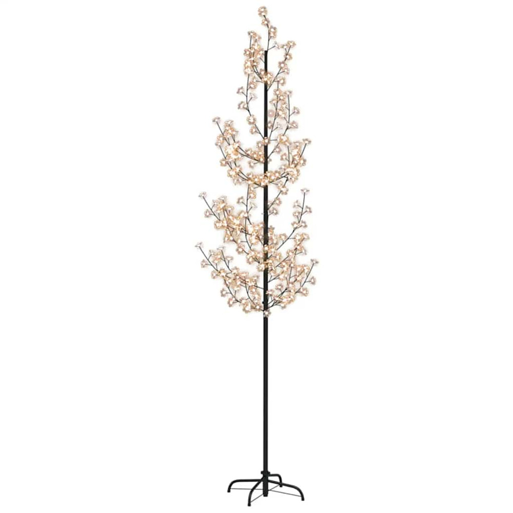 Arbre à led fleur de cerisier 368 led blanc chaud 300 cm
