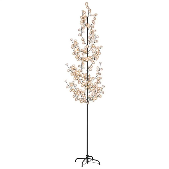 Arbre à led fleur de cerisier 368 led blanc chaud 300 cm