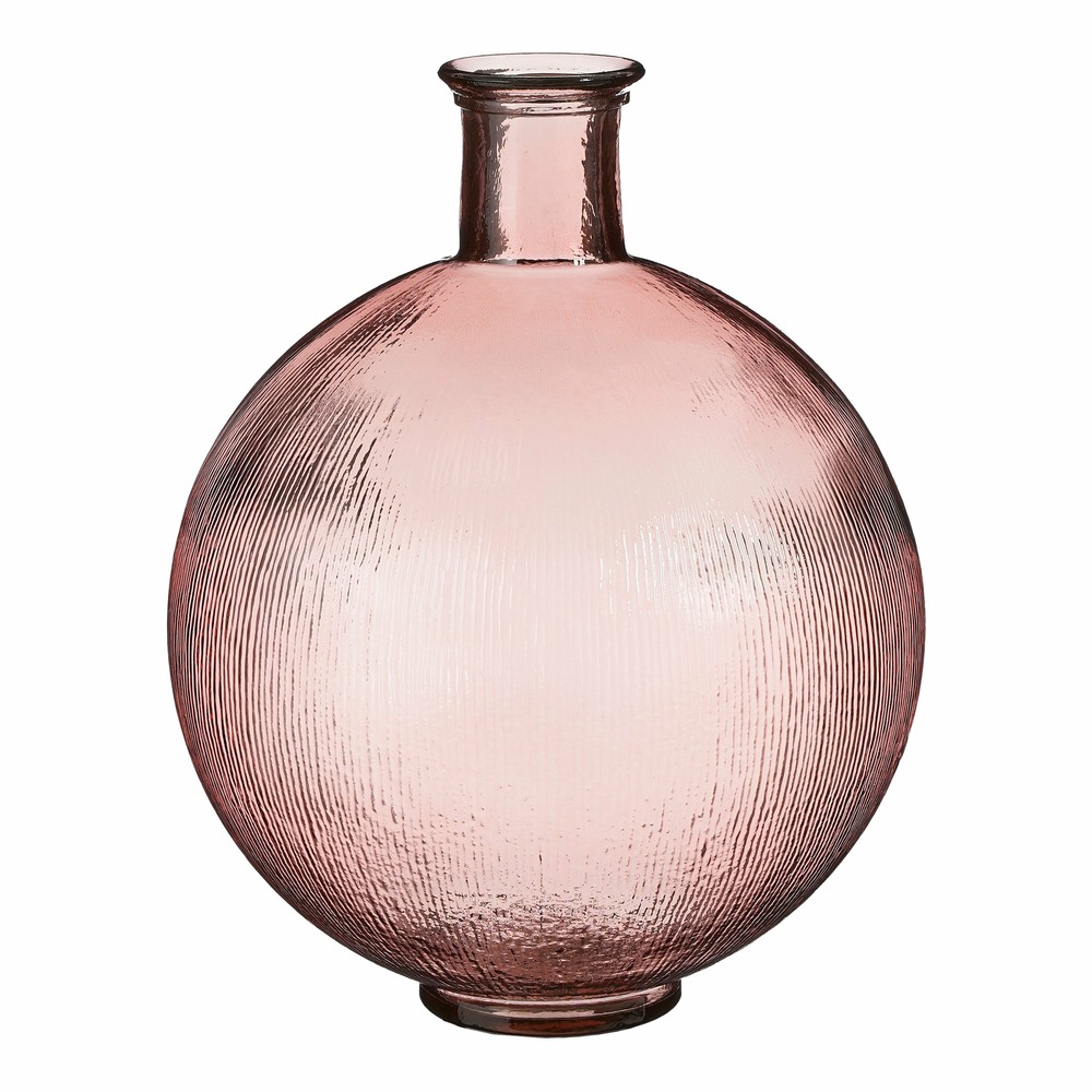 Mica decorations firenza vase bouteille - h42 x ø34 cm - rose clair