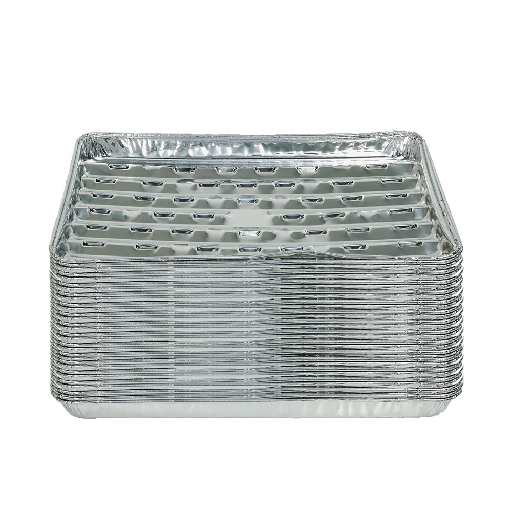 Lot de 30 barquettes en aluminium garden grill