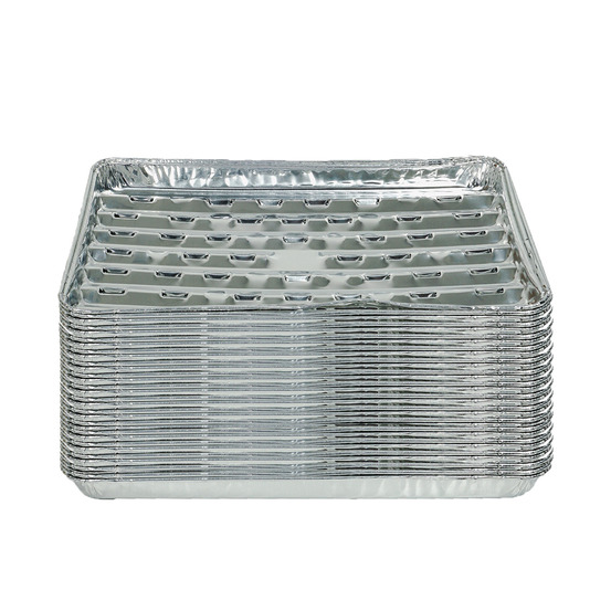 Lot de 30 barquettes en aluminium garden grill