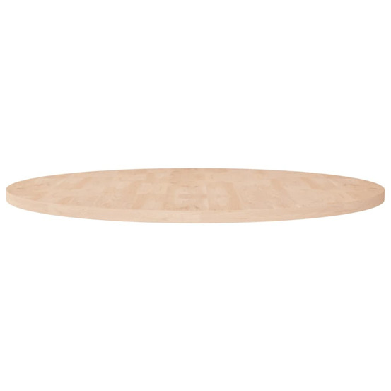 Dessus de table rond ø90x2,5 cm bois de chêne massif non traité