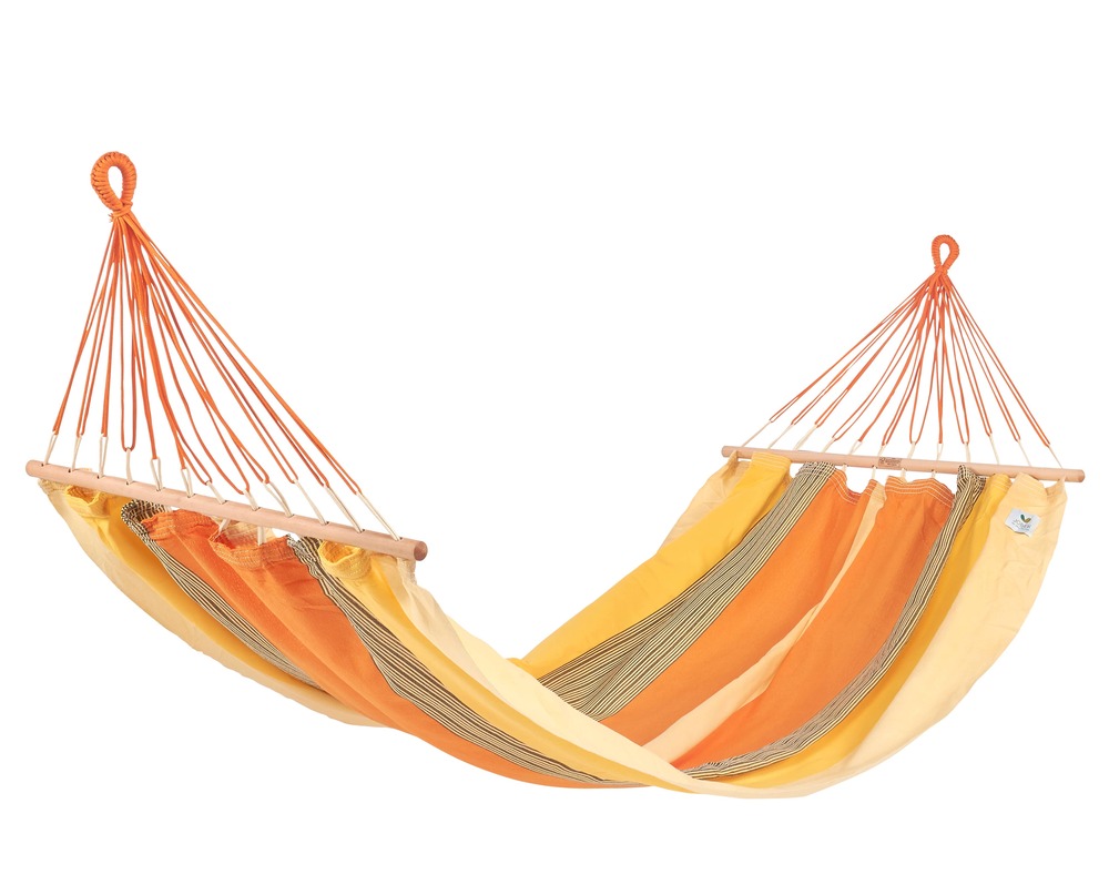 Hamac Graphik Kumquat 300x140cm certifié fsc 100%