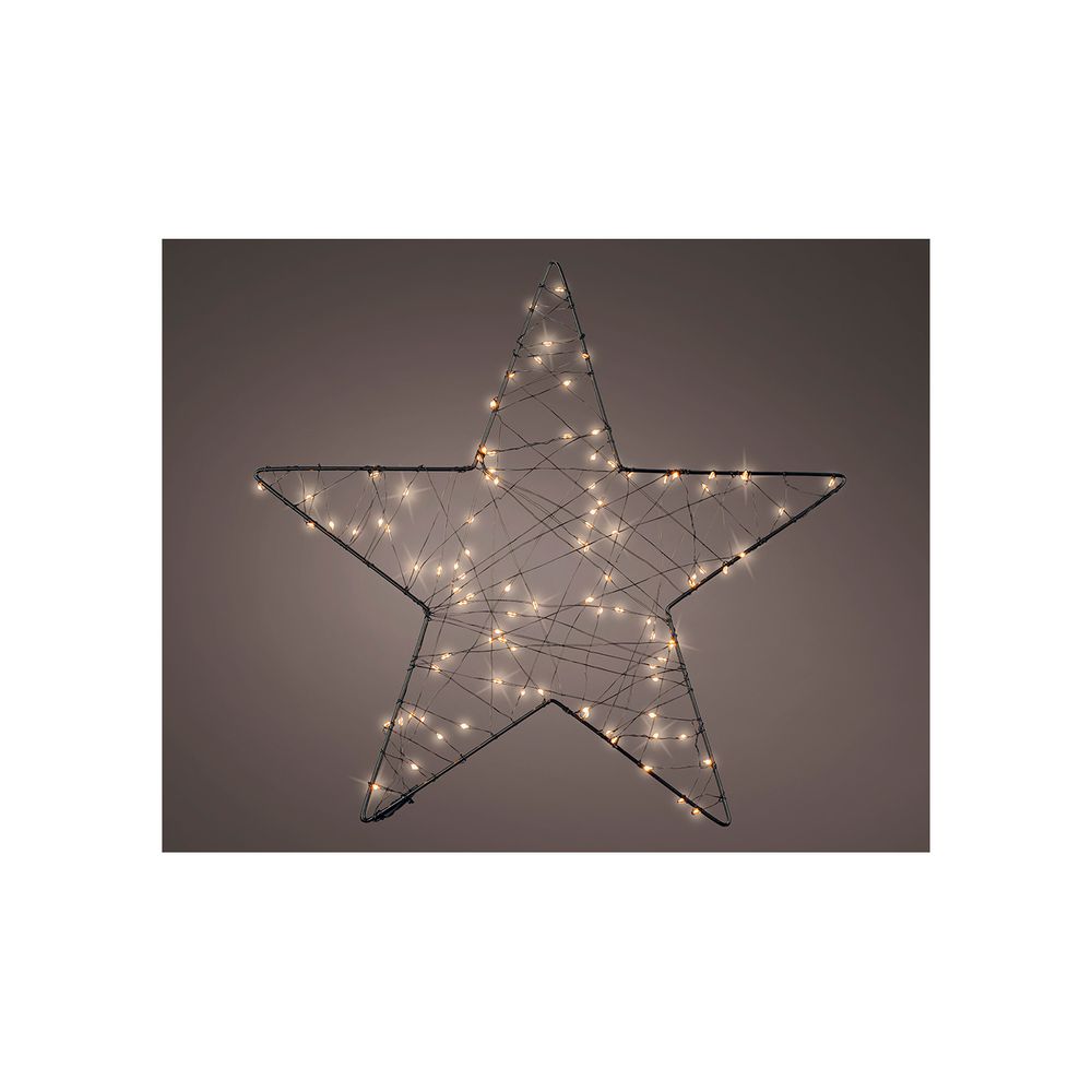 Étoile maille micro led, ø38cm. Lumineo