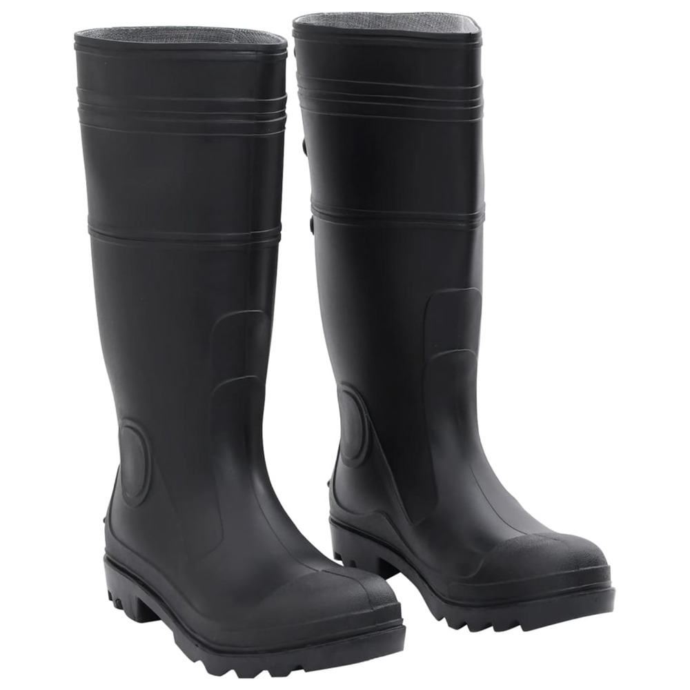 Bottes de pluie noir taille 43 pvc