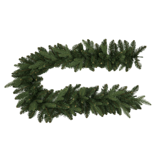 Guirlande de noël artificielle 270 cm - style épicéa commun - little grove