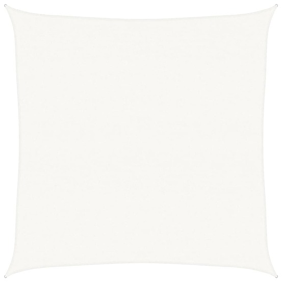 Voile d'ombrage 160 g/m² blanc 4x4 m pehd