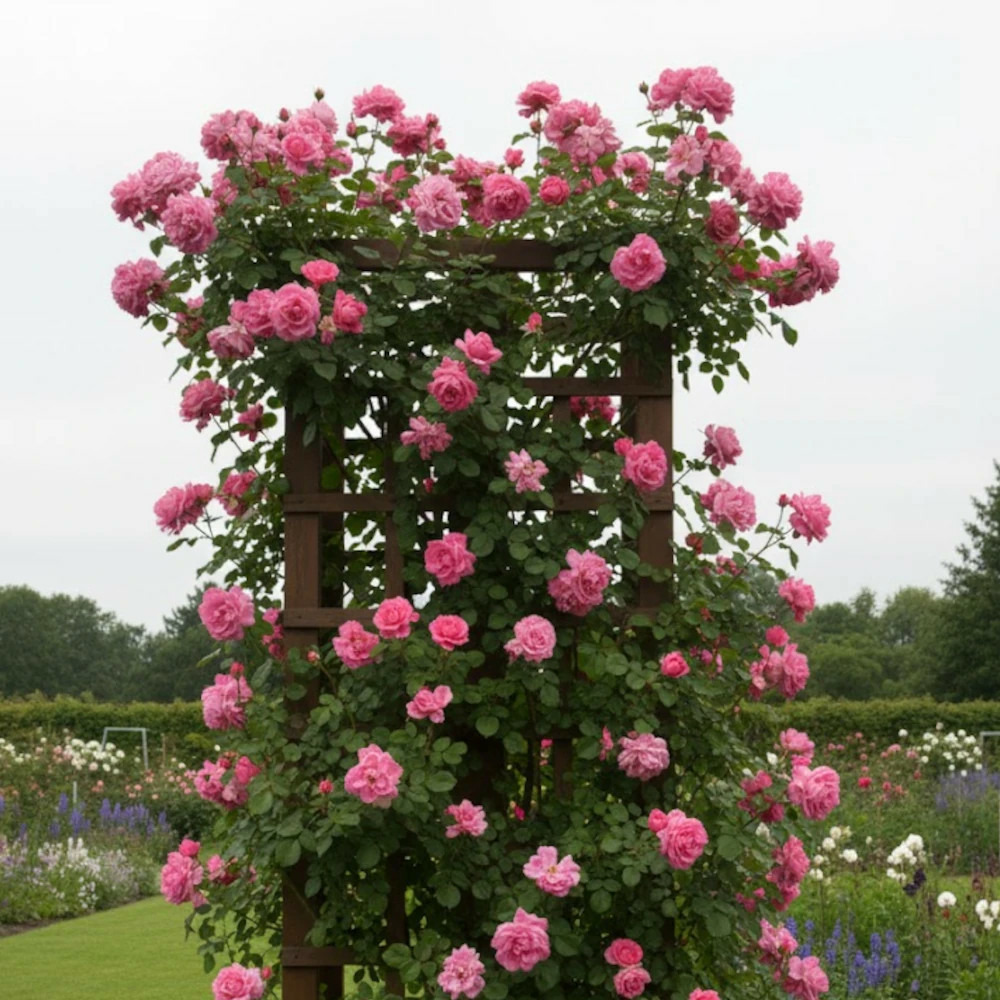 Rosier grimpant parfum royal® 'nirparf' pot de 3l - 20/40 cm