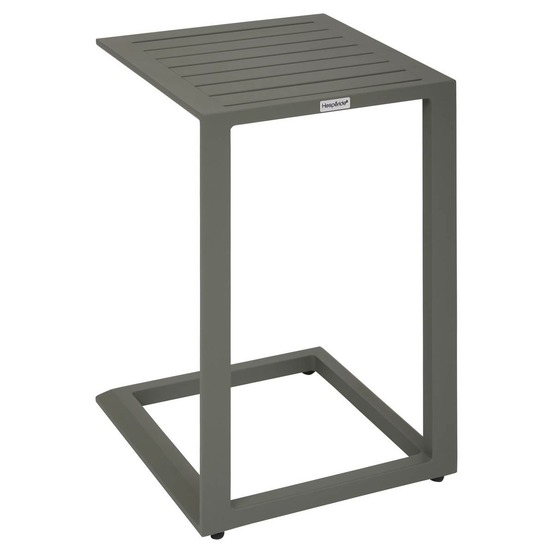 Table d'appoint de jardin evasion 38x38cm vert laurier