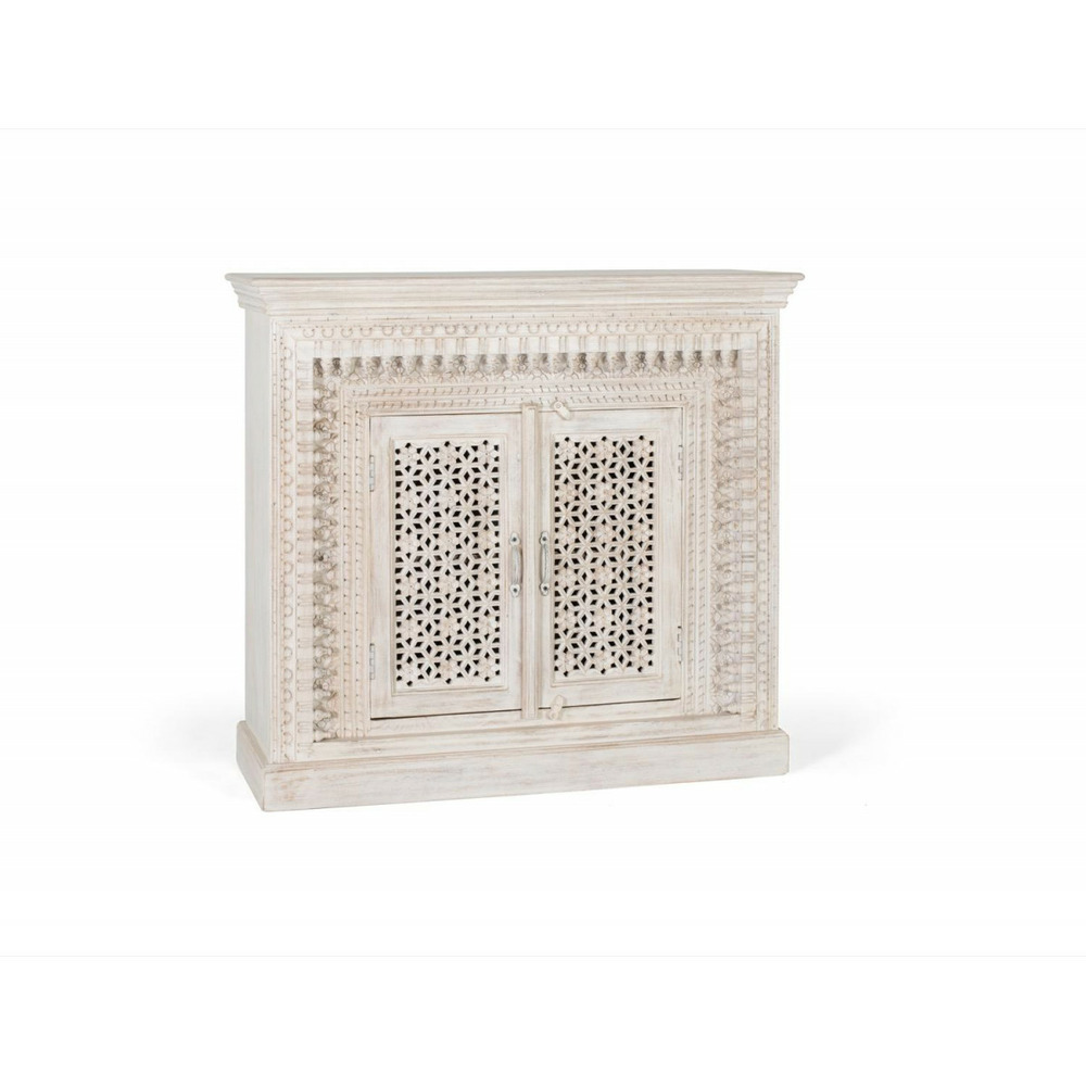 Buffet bois blanc - olénie décoration d'autrefois