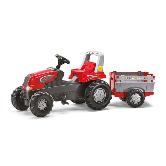 Tracteur a pedales avec remorque rollyjunior rt